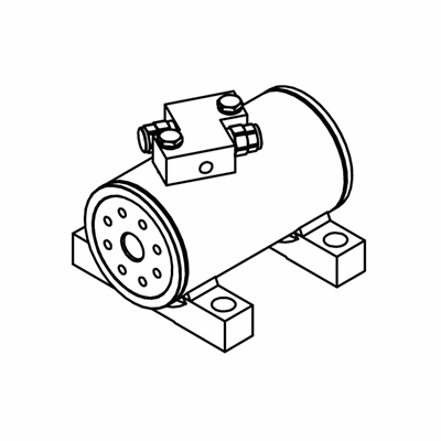 Hydrauliske roterende aktuatorer