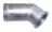 Portflange D.50/45° 50x50