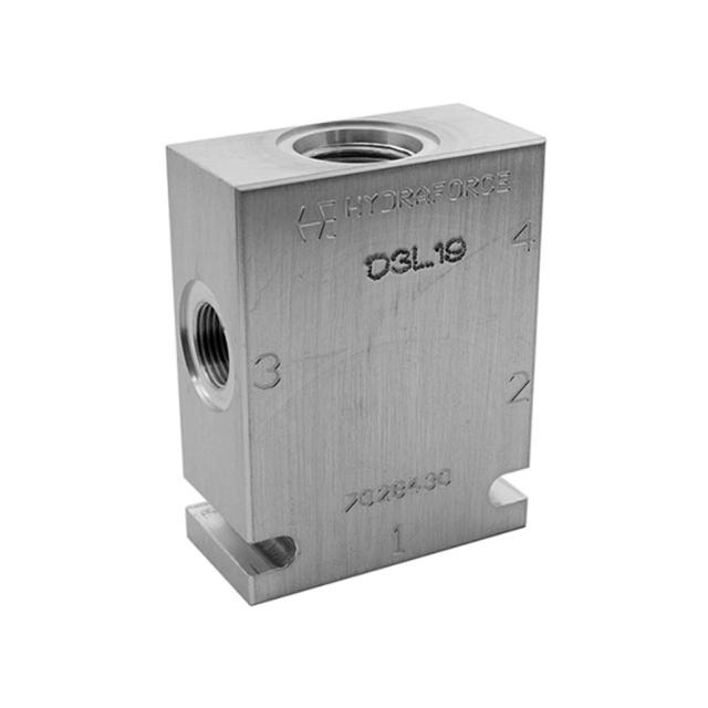 3B 10/4  3/8″ alu. blok