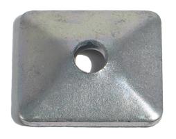 Cover plate for twin tube clamp 