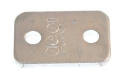 Weld plate for single tube clamp 