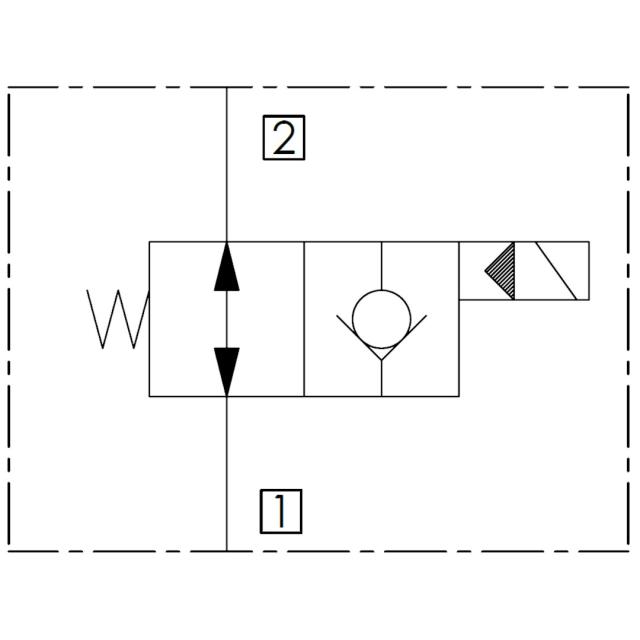 SCA 08220-N-0 cartridgevalve On/off 2/2 NC