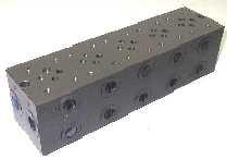 NG06 Subplate for 5 valves