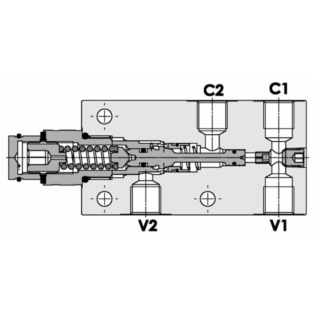 OCV SAE8 Cavity 100-350bar