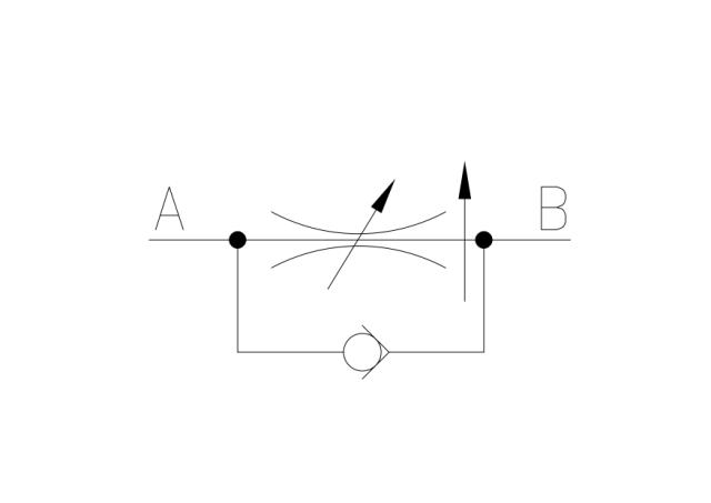 Drøvle/kontra trykkomp. 3/4″