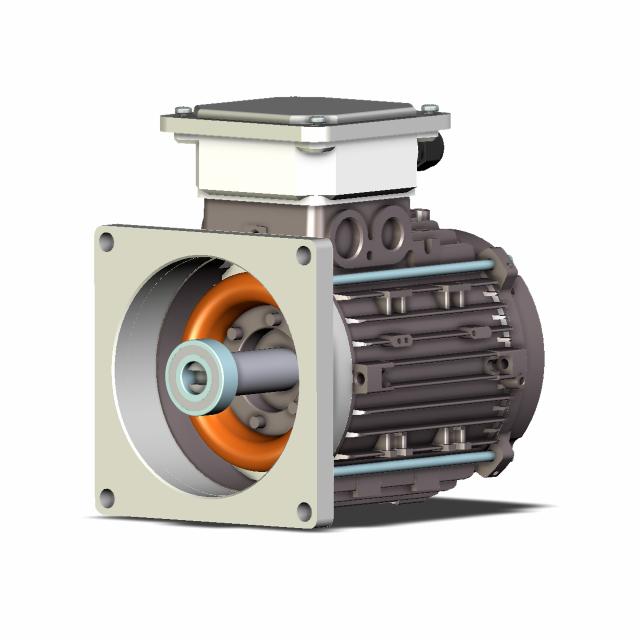 Motor 0.75 kW 1410 S3 PTO excl. fan