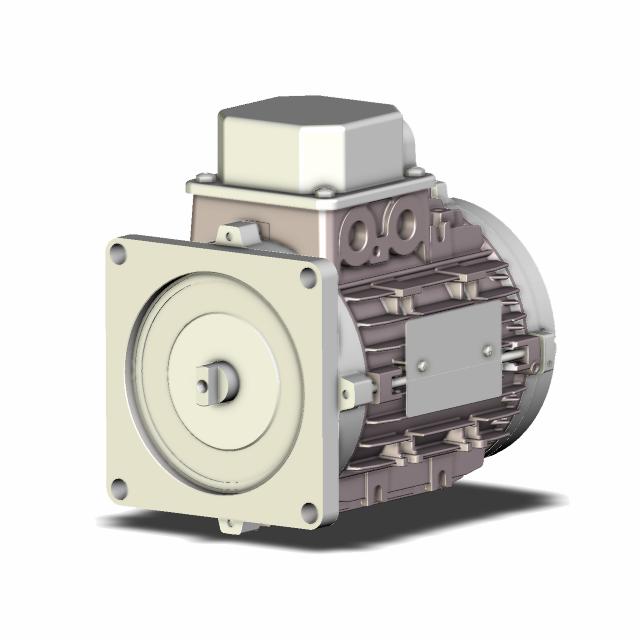Motor 2.2 kW 1400 S3 PTO HYF Flange excl. fan