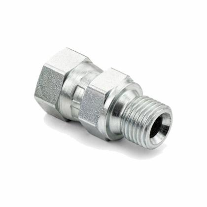 Pressure gauge adaptor - BSP Male - BSP Swivel female