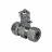 Test T-nippel - Metrisk Hun omløber - M16x2,0 Han - L-serie