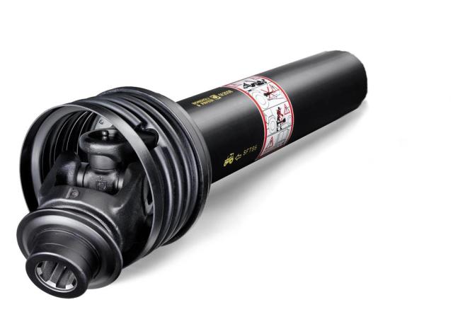 S5 Standard PTO shaft inner tube half only L: 530mm | 1 3/8 Z6 - RA1 DX - Overrunning clutch (CW) Push-pin