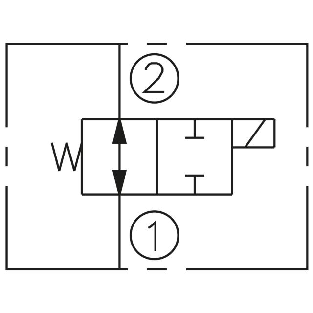 08 Cartridge valve NO, 9,5 Ltr