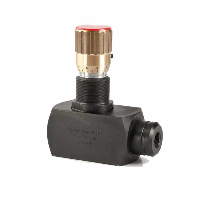 Throttle in-line valve, pressure comp. 3/4