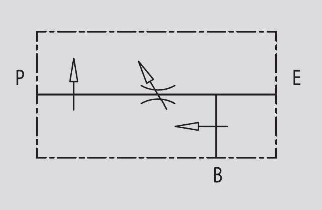 Flow regulering 3 vejs 1/2″