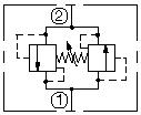 10 Relief valve Bi-directional