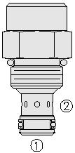 10 2-vejs Flow reg. trk. 7 ltr/min