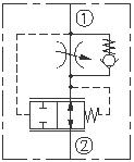 50 Flow regulator, pressure comp. 0,4 -11 l/min