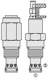 12 Relief valve 35-240 bar