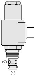 12 Prop. patronventil NO, 80 Ltr