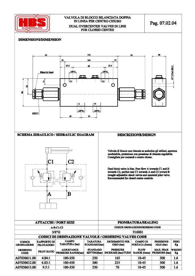 OCV Dobb. 3/8″ 4,84:1