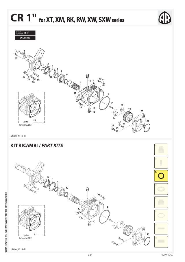 Reduktions gear box 1:2,24 1″