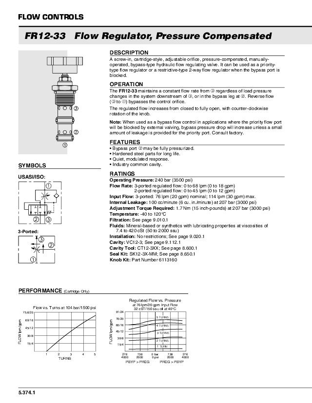 12 3-vejs Flow reg. trk. 0-68 ltr/min