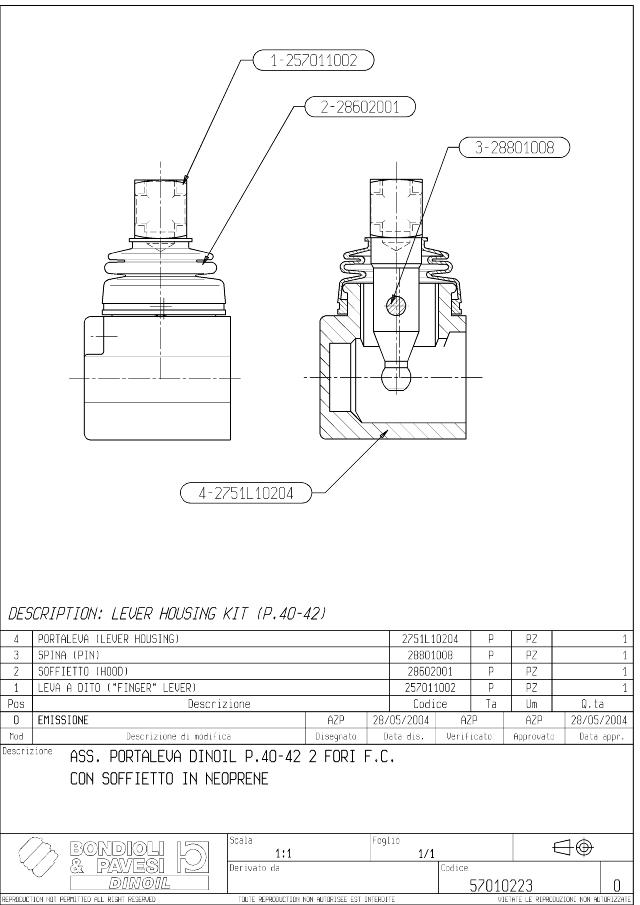 Styrekappe DN,DN85,DNC65