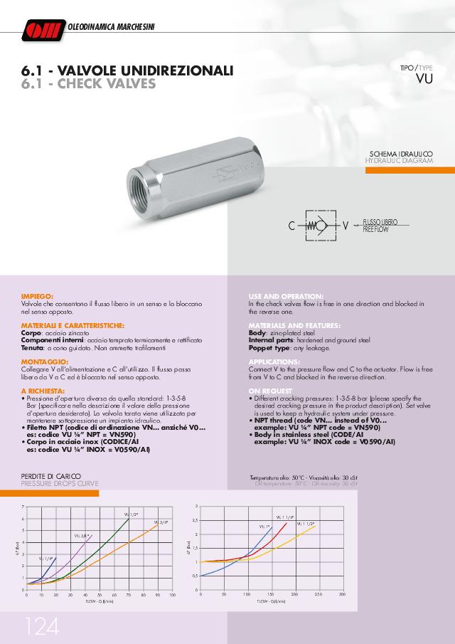 Kontraventil, 1″, 0,5 bar, Kegle