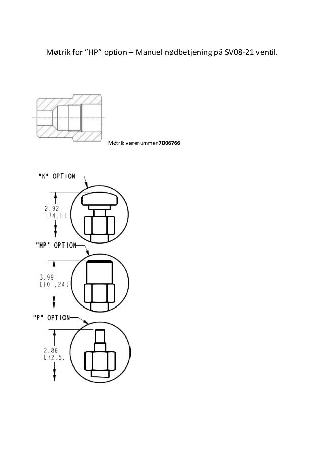 Cover cap ″HP″