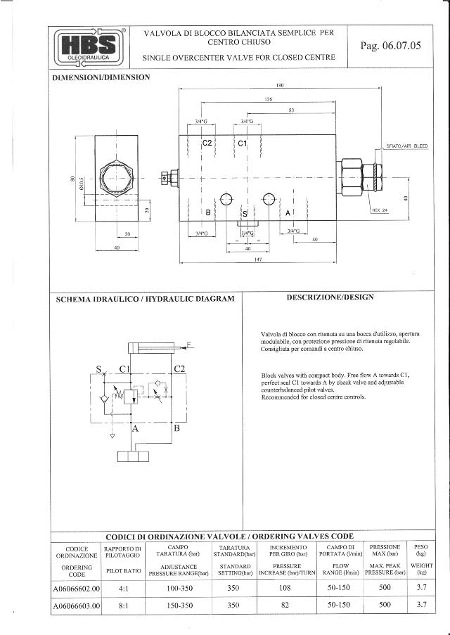 OCV Enkel 3/4″ 8:1