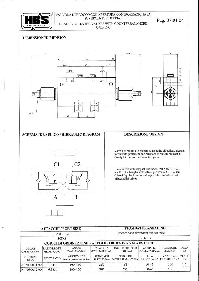 OCV Dobb. 3/8″ 4,84:1