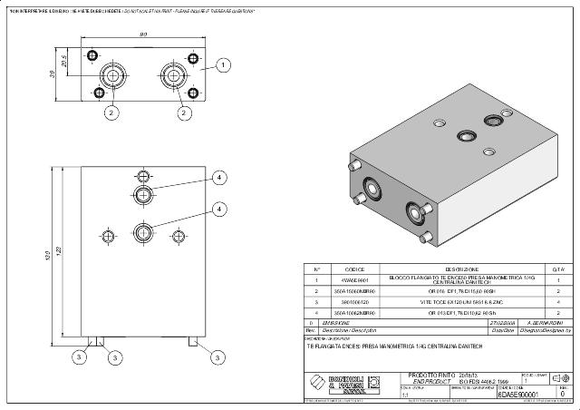 BW05 MC powerpack flange