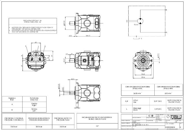 Motor 15 cm3 Ø22,22