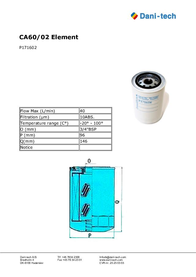 CA60/02 Element