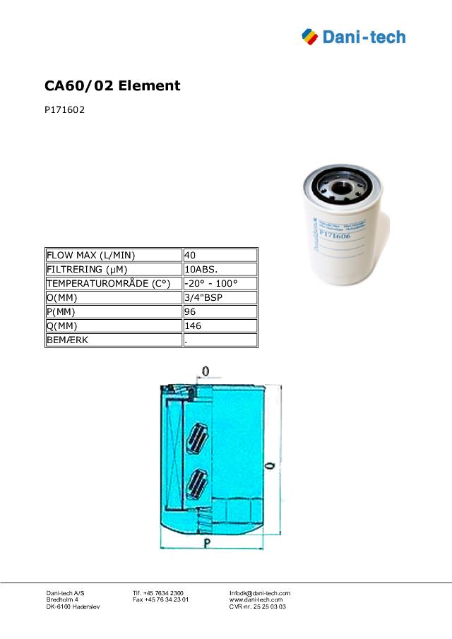 CA60/02 Element