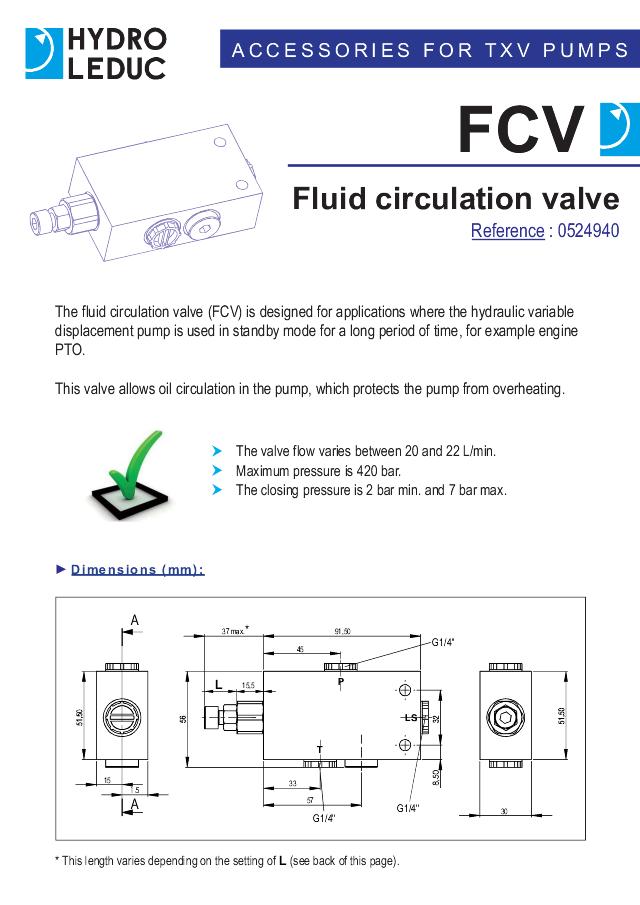 ByPass for TXV Leduc LS