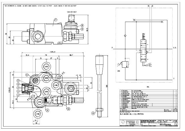 ML1 AV(210) A1L+CO Ventil