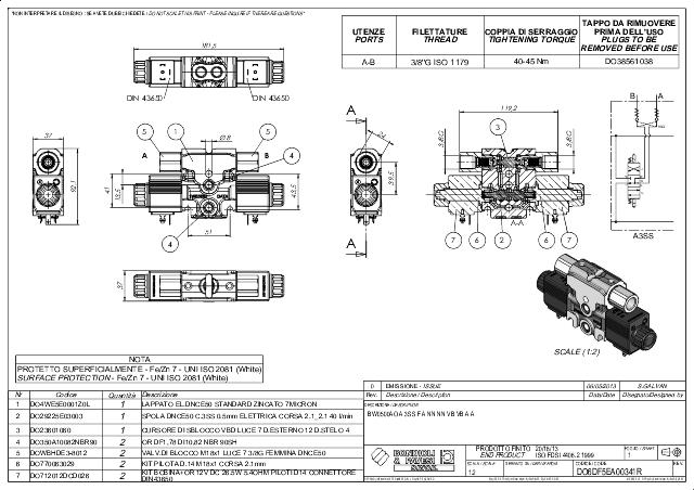 BW05  AE3 VBD 3/8 G 12 V