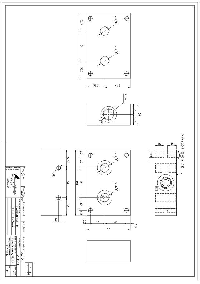 Manifold RV08-22 - Startblok