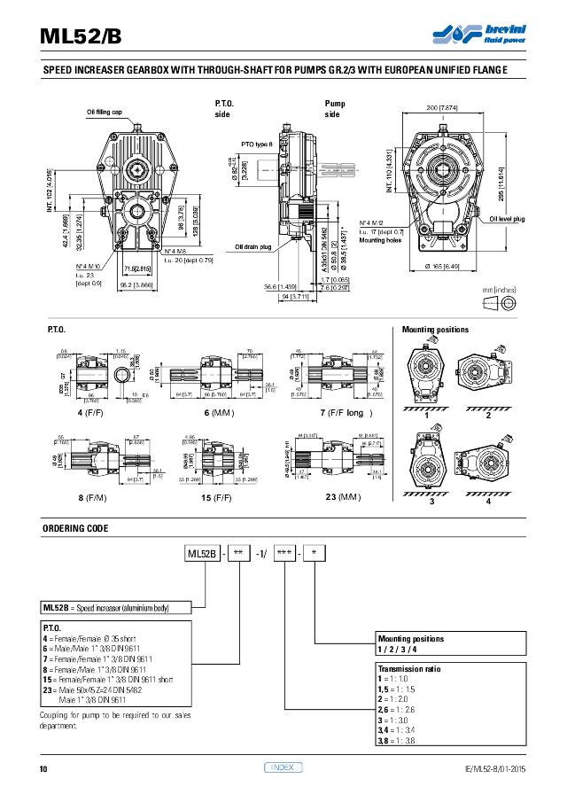 ML 52 B-6-1:3,0 Gear
