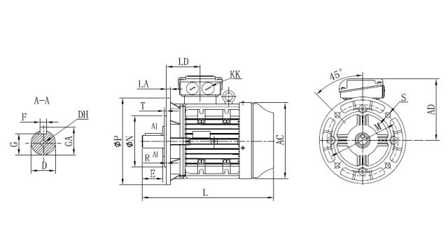 Motor 5,5 kW 1450 S1 IE3