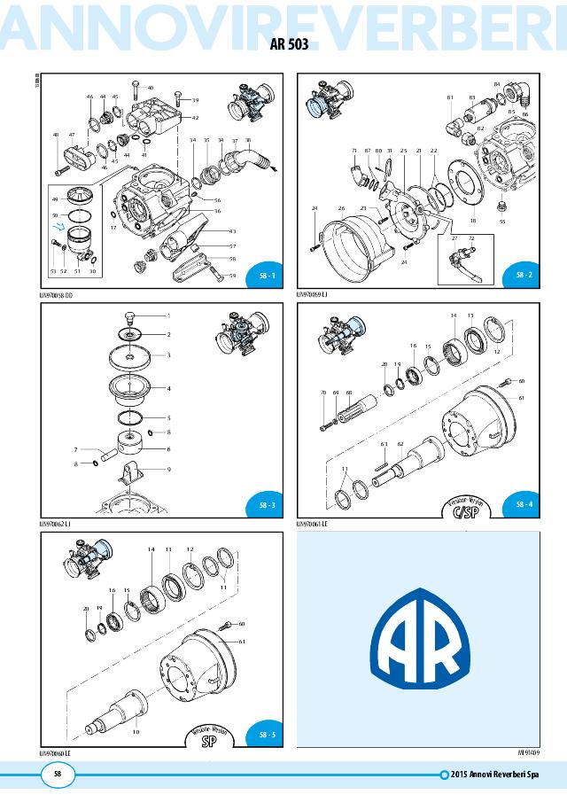 AR503 -overtryksv. -hane -fod