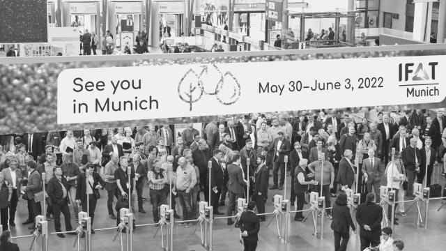 Mød os på IFAT i München d. 30 maj - 3 juni 2022.